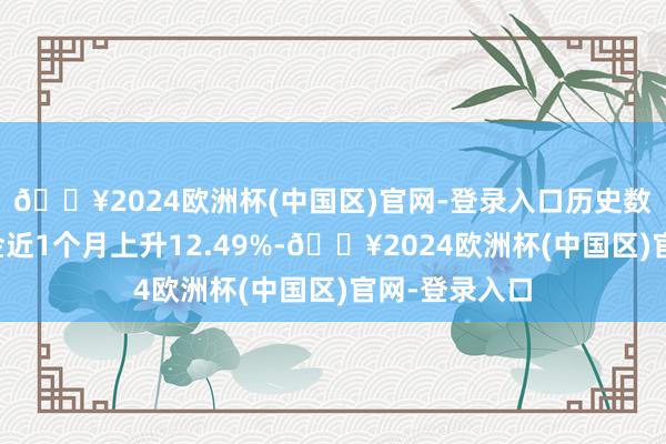 🔥2024欧洲杯(中国区)官网-登录入口历史数据透露该基金近1个月上升12.49%-🔥2024欧洲杯(中国区)官网-登录入口